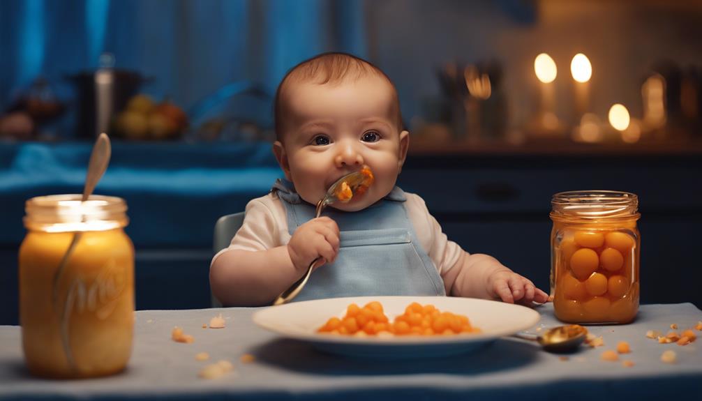 starting solids at four