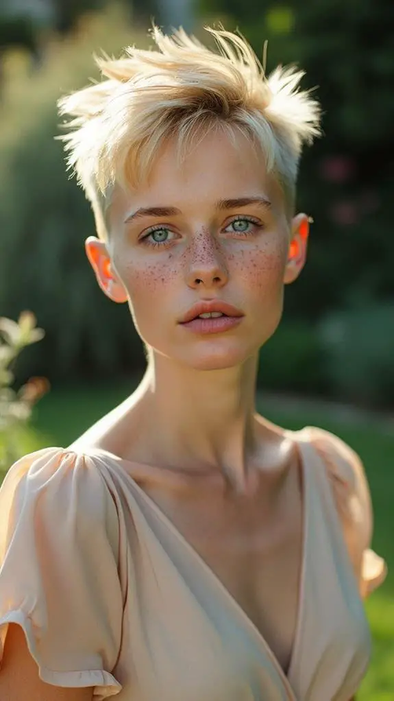 edgy pixie cut style