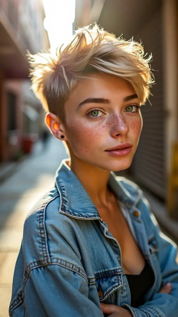 stylish short haircut trend