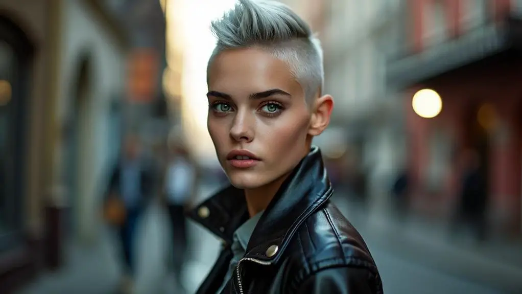 trendy shaved pixie hairstyles