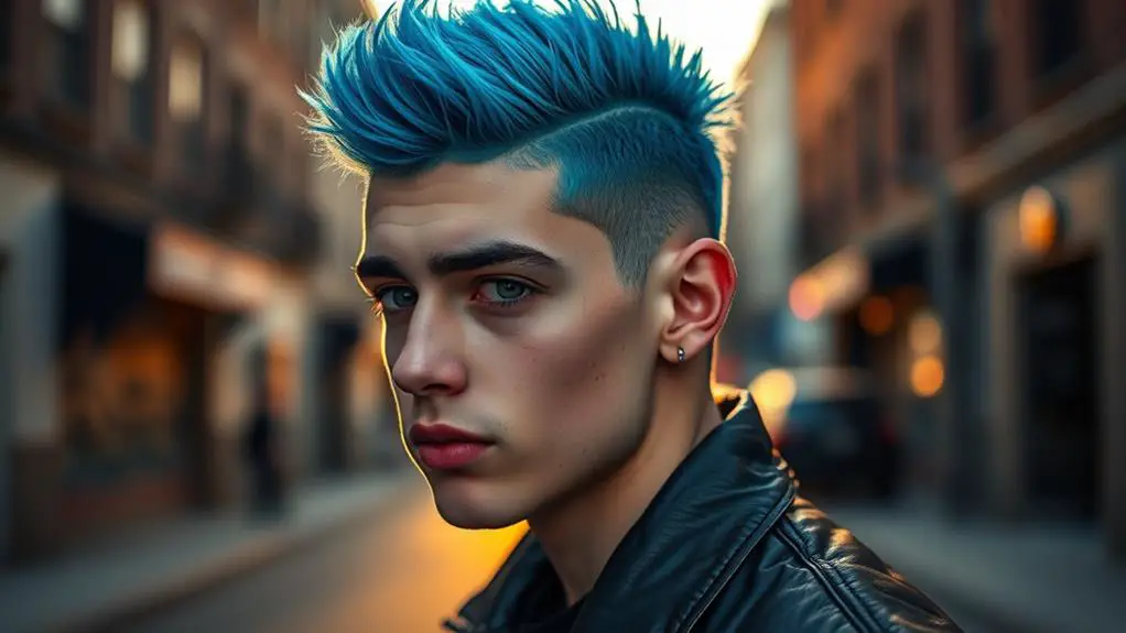 bold mohawk hairstyles for men