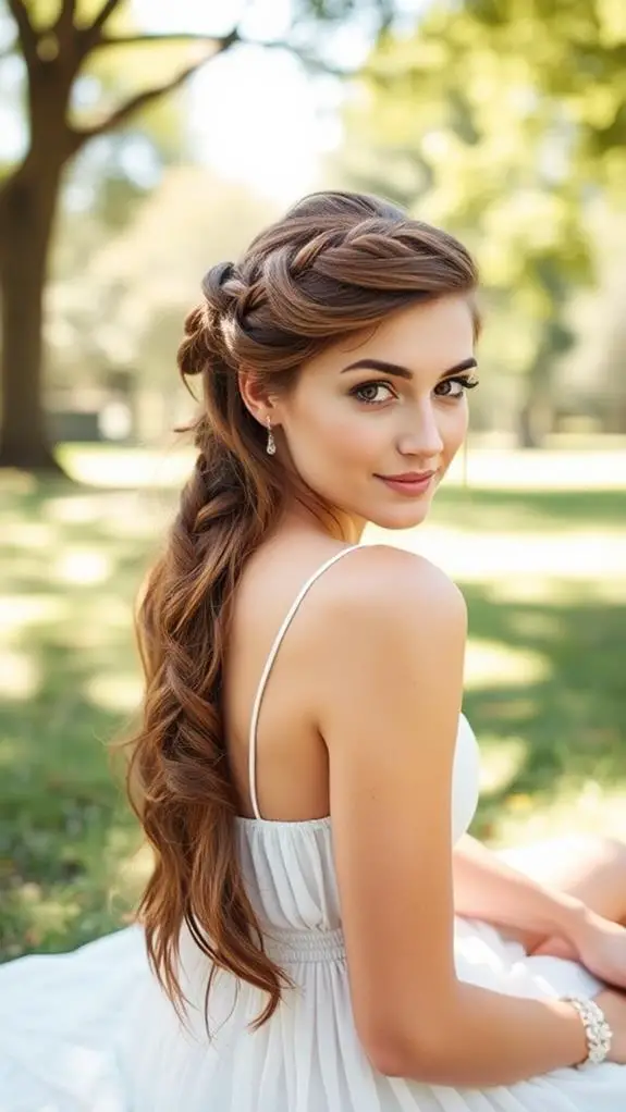 elegant braided hairdos