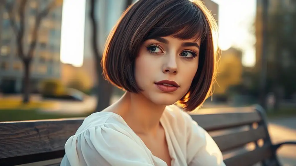 stylish short haircut trend