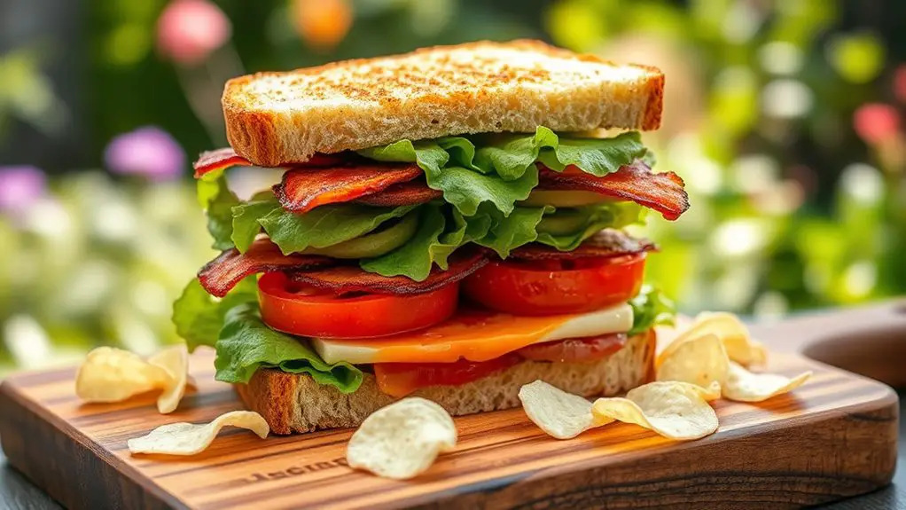 bacon lettuce tomato delight