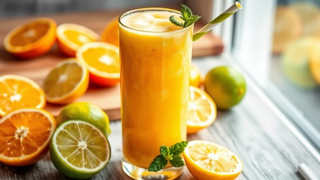 citrus fusion delight drink