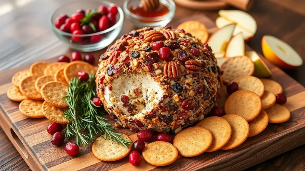 cranberry cheese ball delight