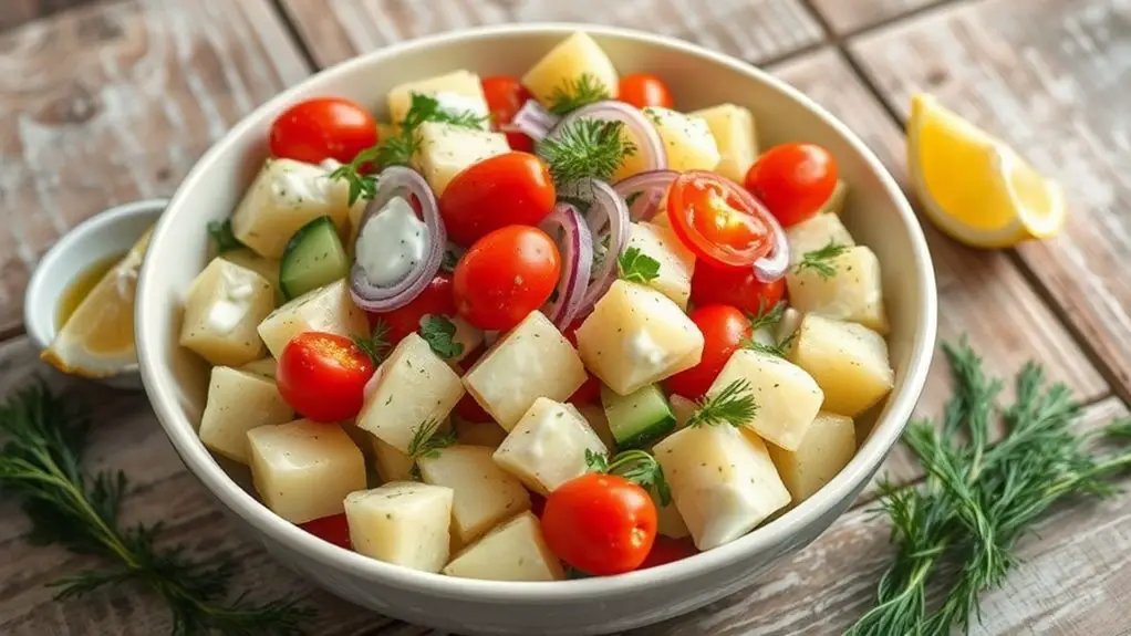 creamy greek yogurt salad