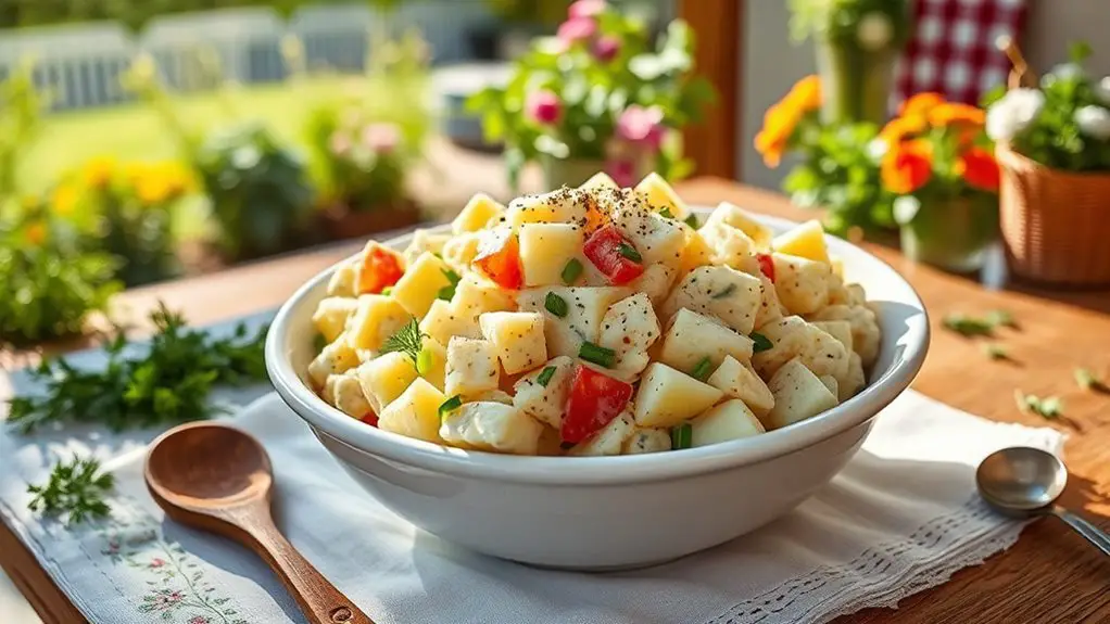 creamy southern potato salad