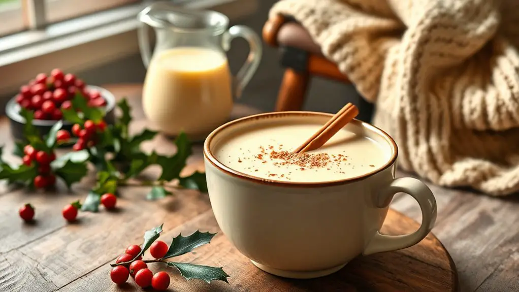 Eggnog Recipe: Traditional Creamy Holiday Beverages