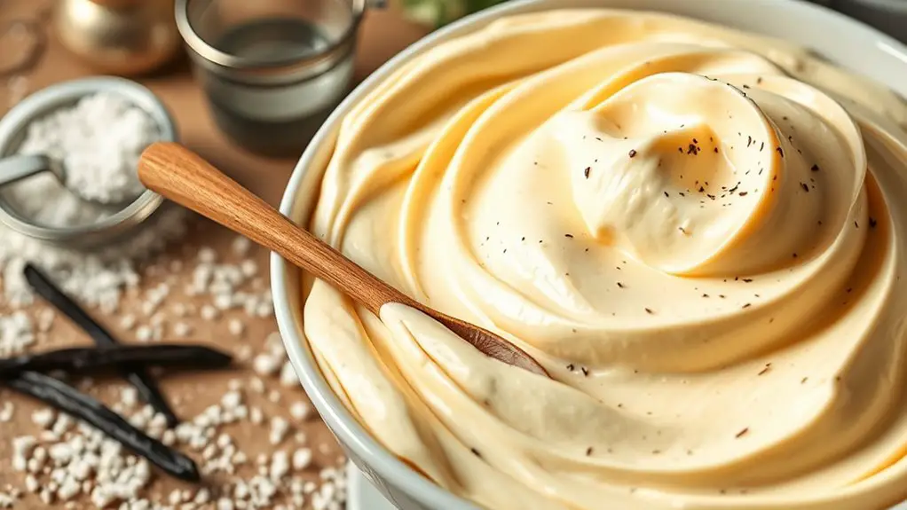 creamy vanilla frosting delight