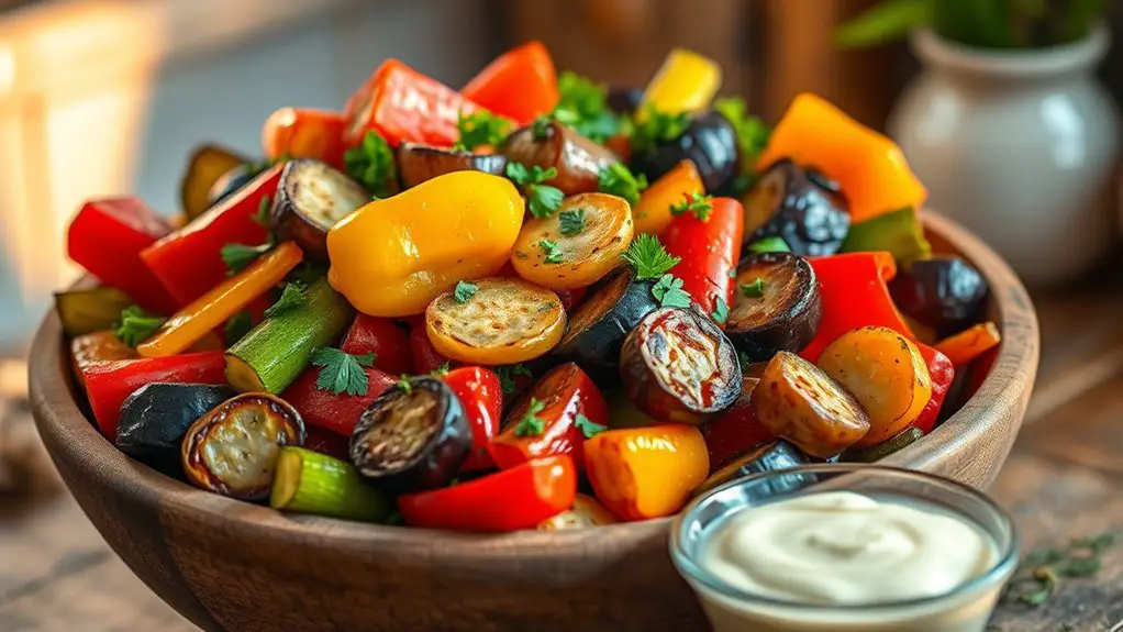 crispy air fryer veggies