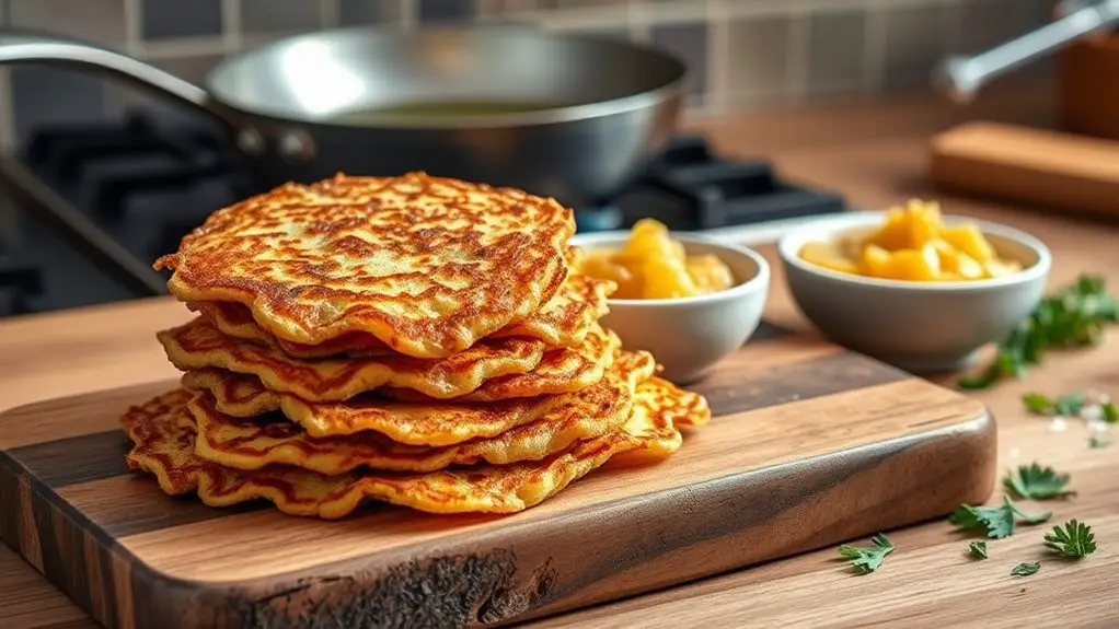 Latkes Recipe: Crispy Potato Pancakes for Hanukkah Nights