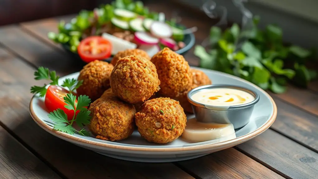 crispy vegan falafel recipe