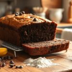 decadent chocolate banana bread