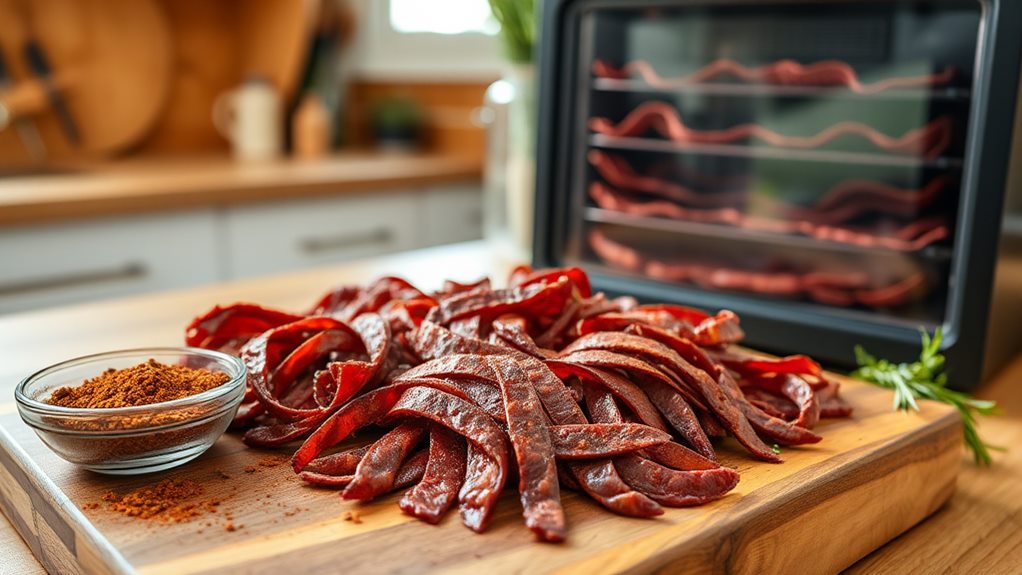 deer meat snack treat