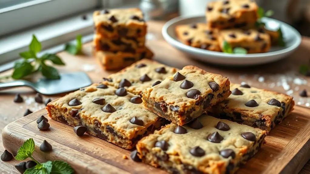 delicious chocolate chip treats