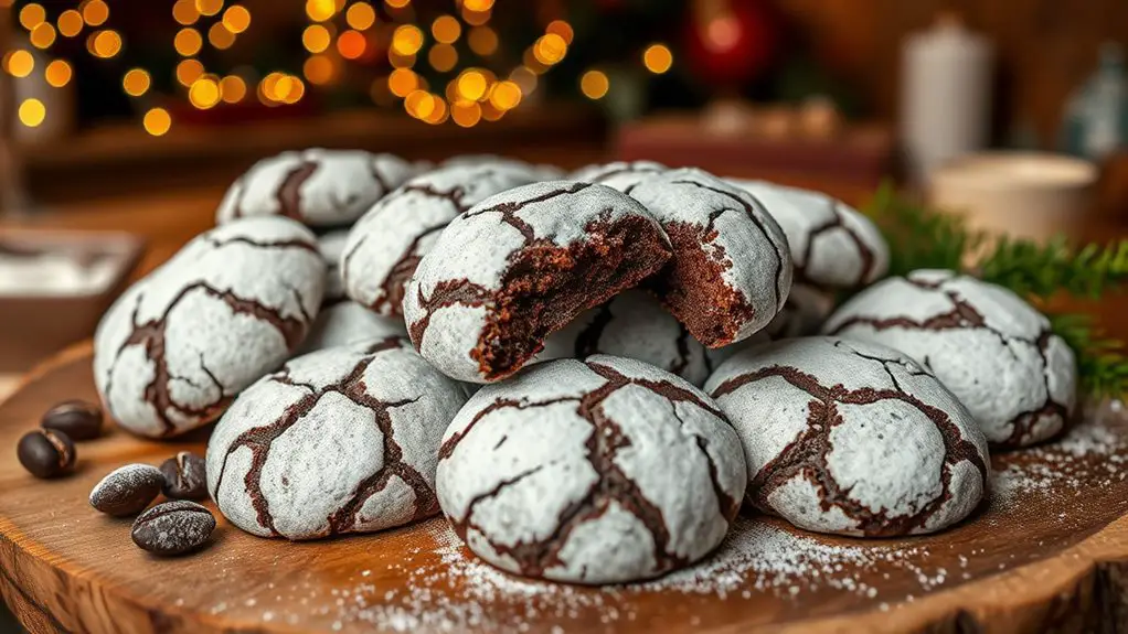 delicious chocolate cookie treats