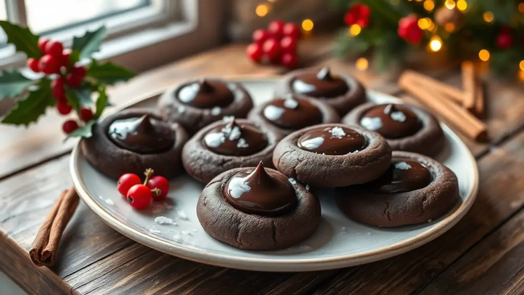 delicious chocolate cookie treats