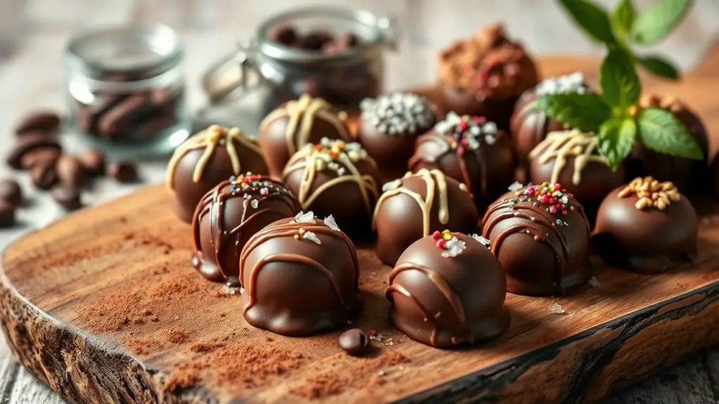 delicious chocolate treats indulgence