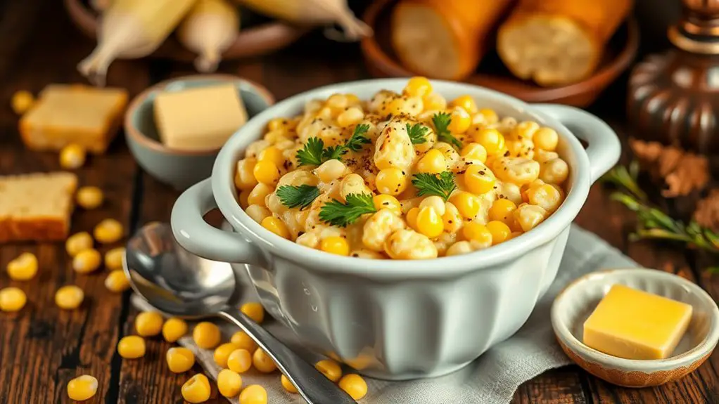 delicious creamy corn dish