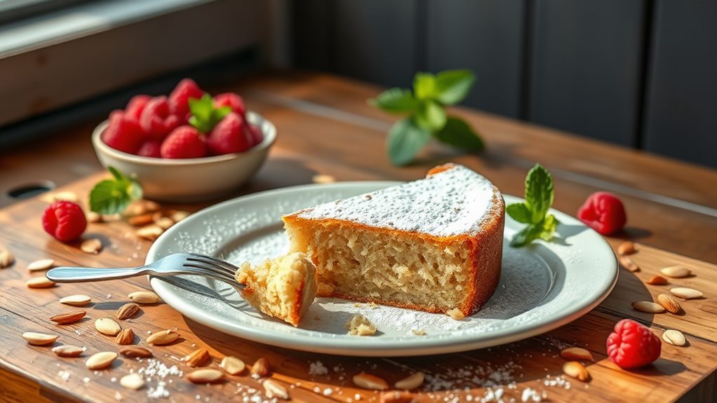 delicious gluten free almond dessert