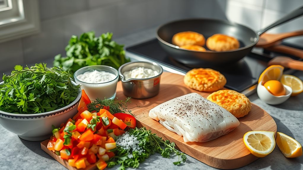 delicious homemade fish patties