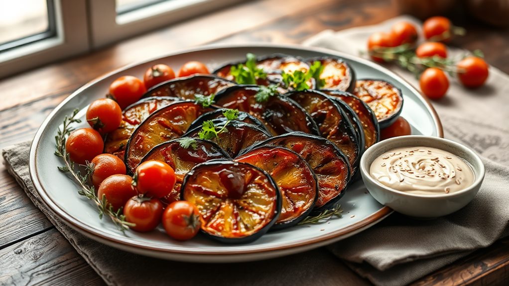 delicious roasted aubergine recipe