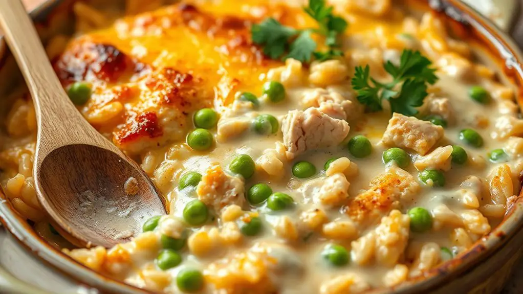 delicious tuna rice casserole