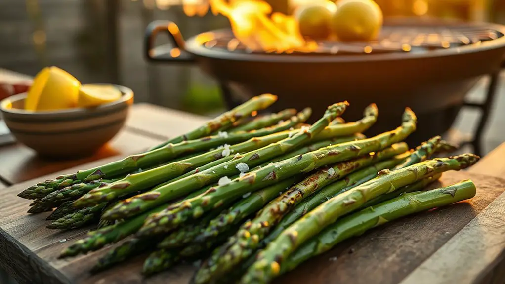 deliciously charred vegetable delight