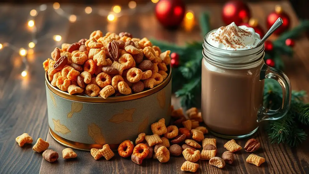 festive chex mix recipes