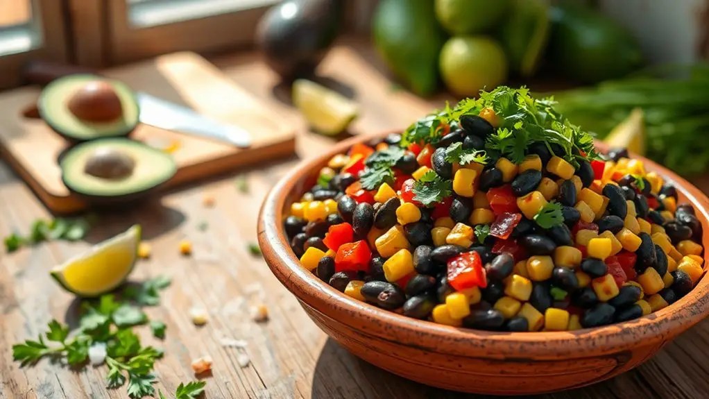 flavorful bean corn medley