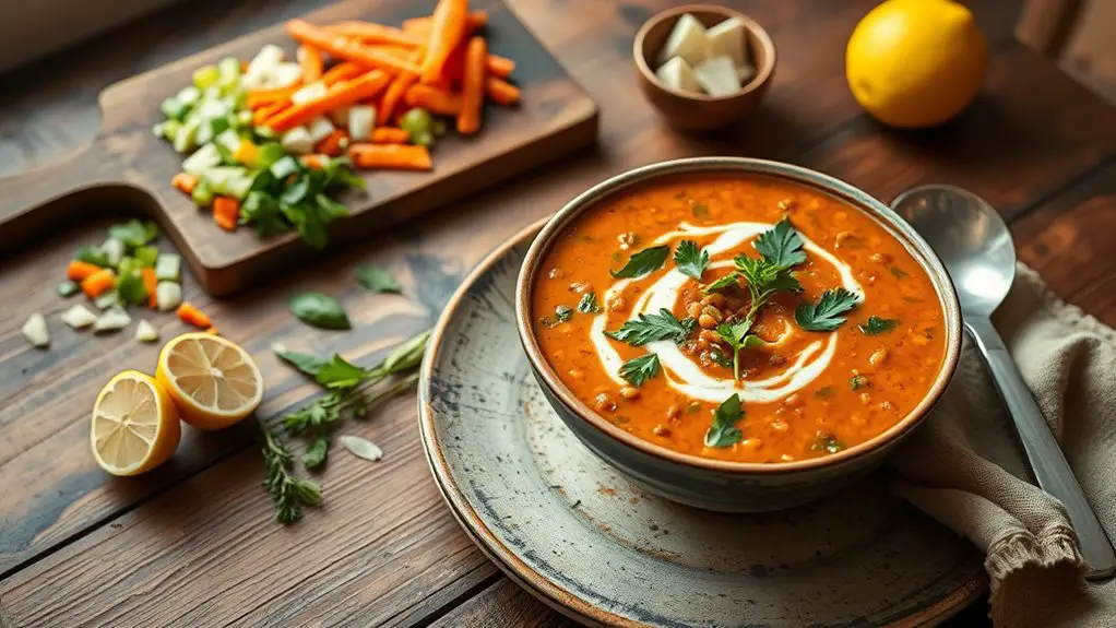 hearty lentil soup recipe