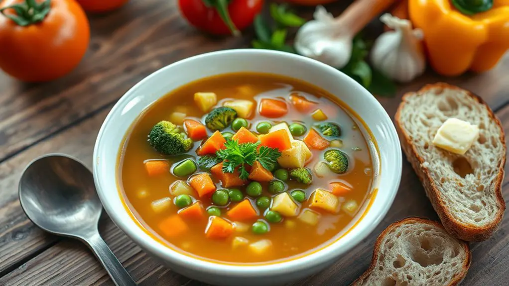 hearty vegetable soup recipe