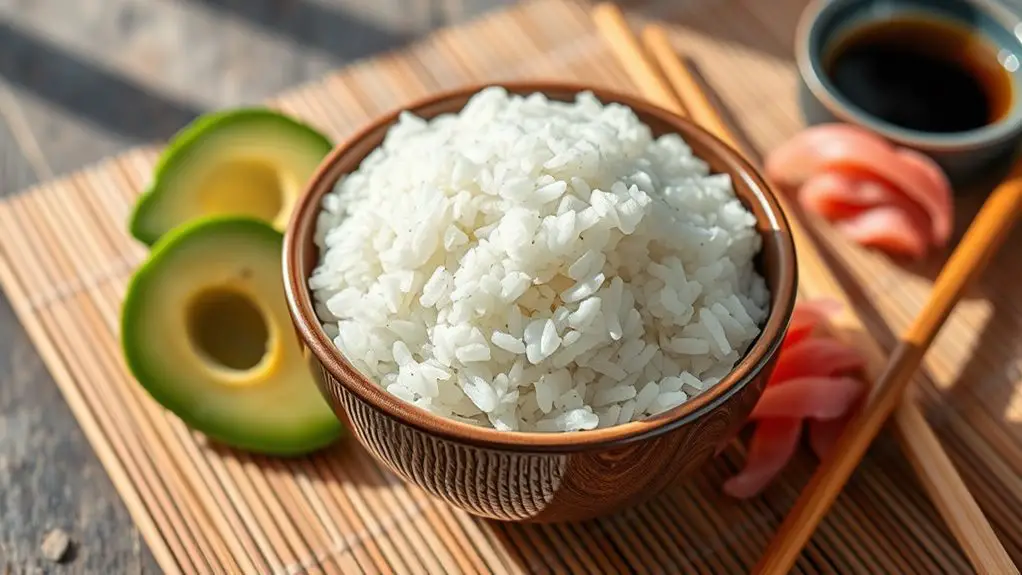 ideal sushi rice texture