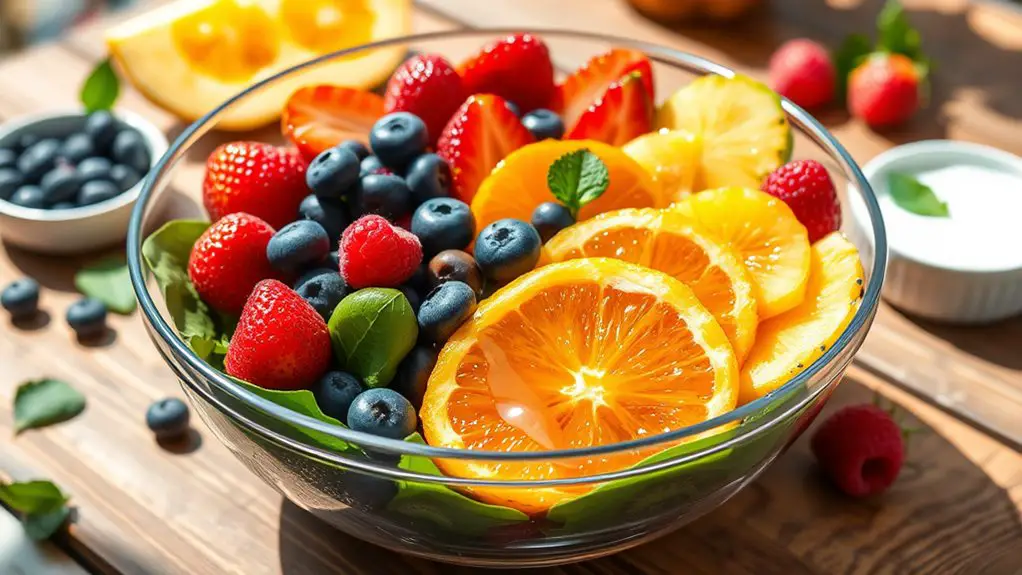 mixed fresh fruit medley