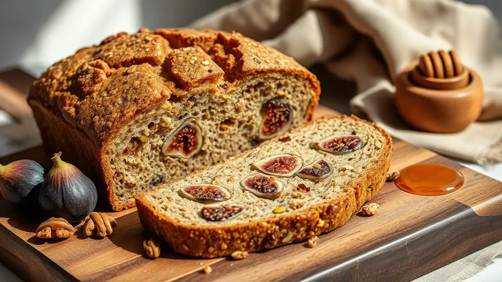 nutritious fig seed bread