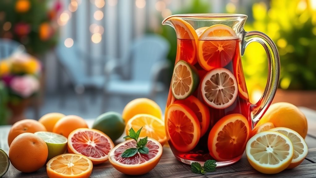 refreshing fruity wine blend