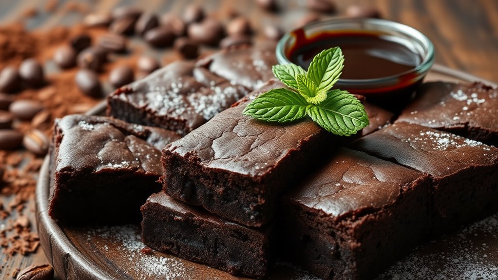 rich decadent chocolate treats