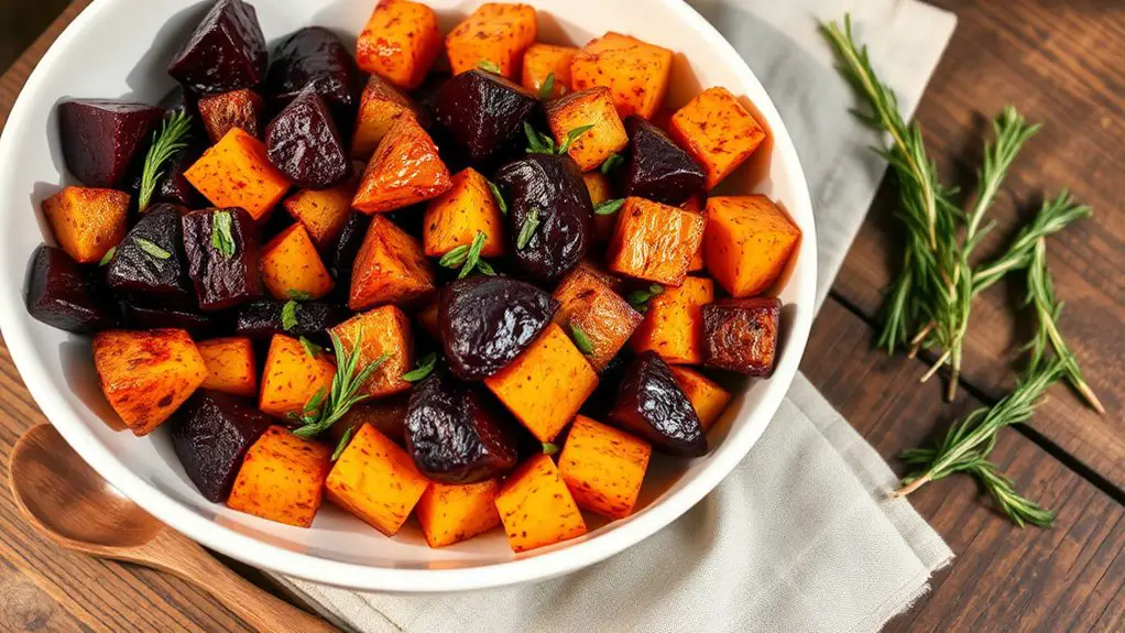 roasted root vegetable medley