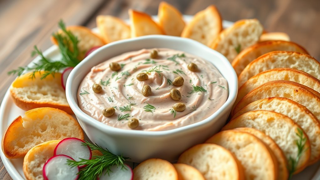 salmon dill cream dip