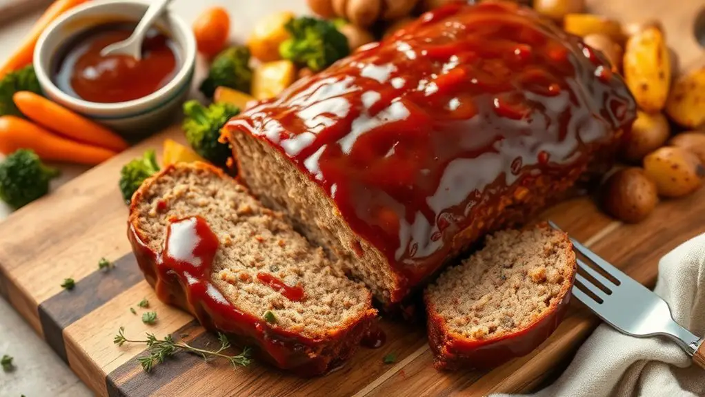 savory barbecued turkey loaf