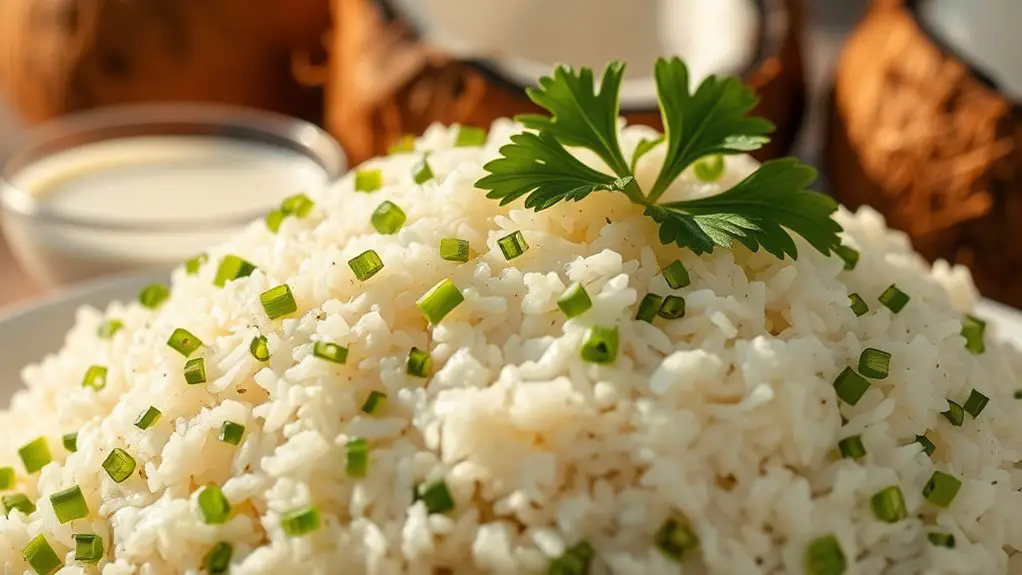 savory coconut rice delight