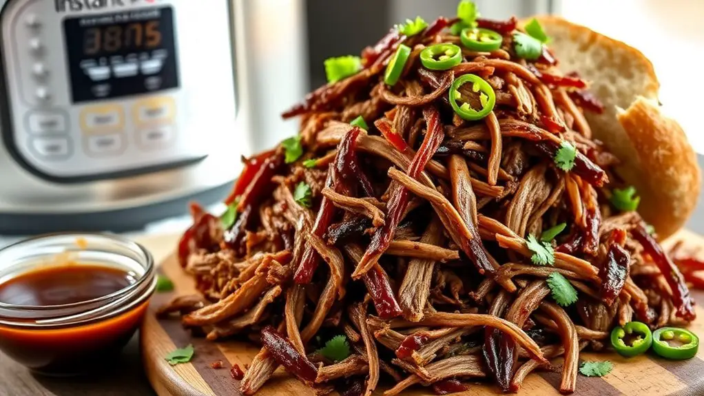 savory coffee infused pulled pork