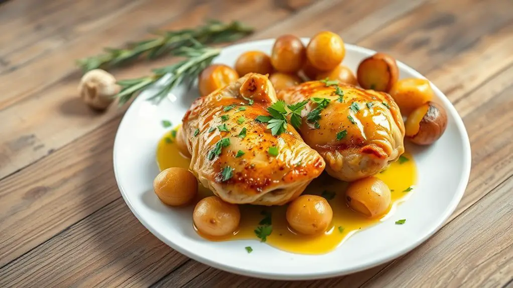 savory garlic butter chicken