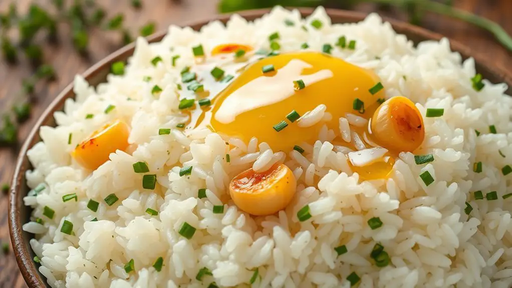 savory herb infused rice