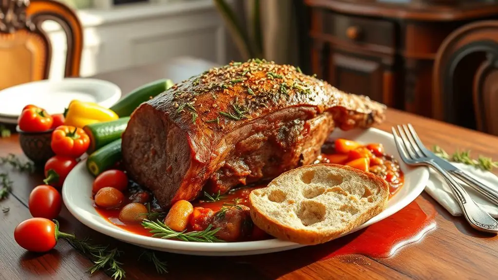 savory italian rump roast