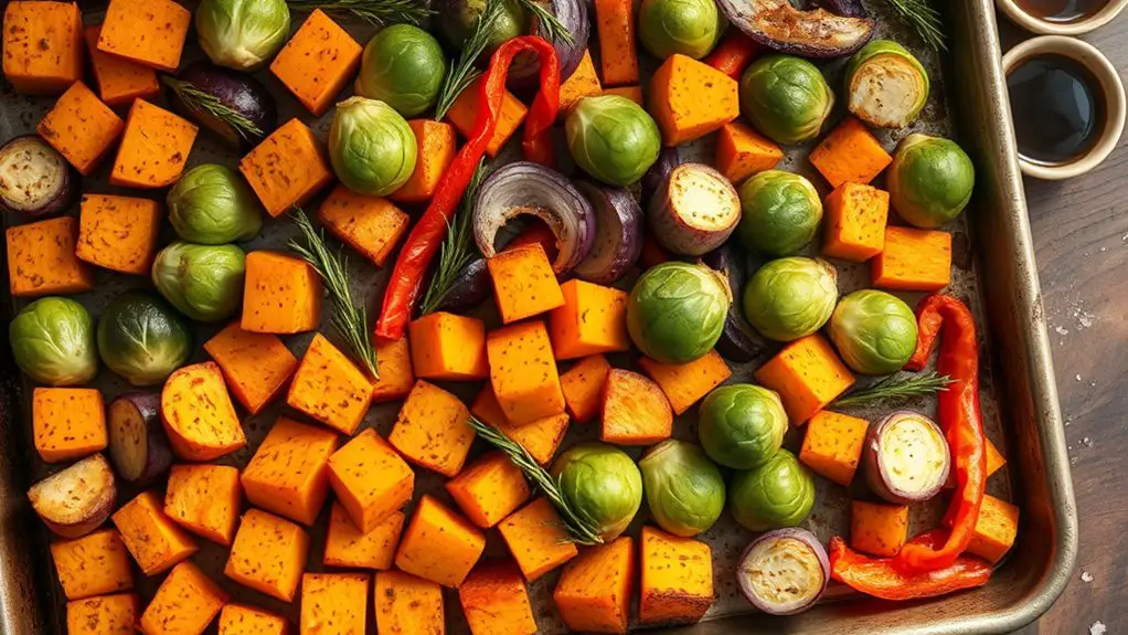 savory roasted vegetable medley