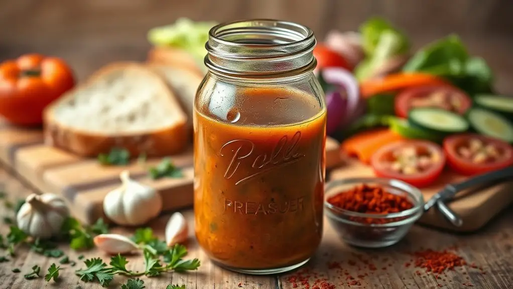 savory smoky vinaigrette blend