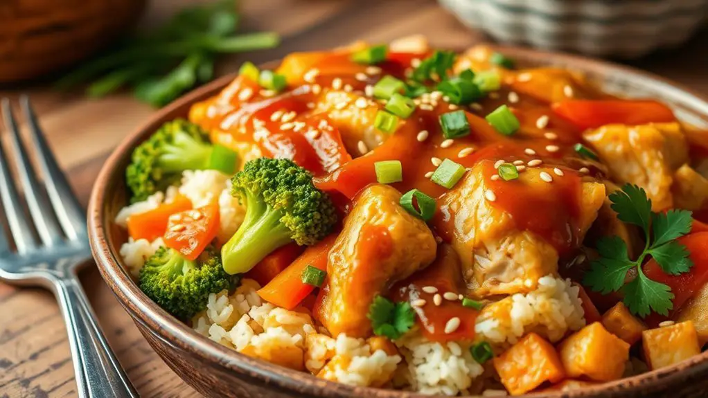 savory teriyaki chicken bake