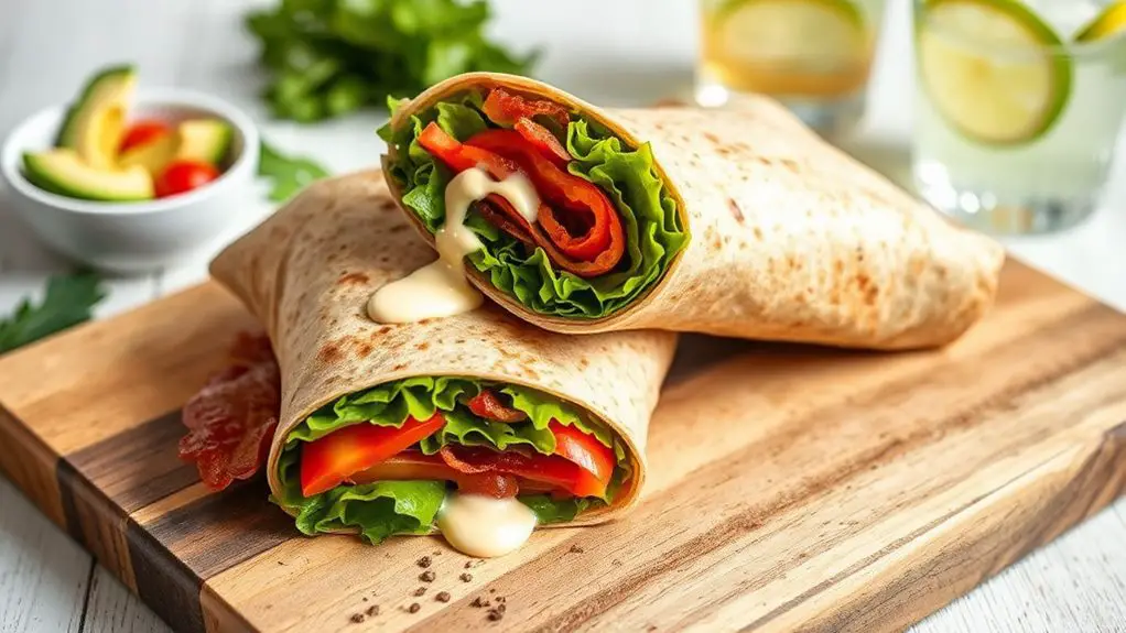 simple blt wrap recipe